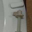 Mayfair Linden Slow Close Toilet Seat, Non Slip Heavy Duty Wood, Easy Install, Elongated, White