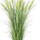 6ft Artificial Plants Onion Grass, 70 in Fake Shrubs Wheat Grass in Pot, for Indoor Outdoor Garden Office Home Decor, Faux Plant Greenery, Green