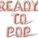 Assorted Letter Balloons for Birthday/Baby Shower Mylar Material