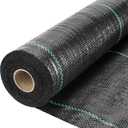 4FT x 100FT Weed Barrier Fabric Heavy Duty, 5.8oz Landscaping Fabric Woven Landscape Ground Cover for Gardens & Lawns