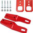 Front & Rear Tow Hook Kit Fit for Toyota Tacoma 2024 2025 2026 Red