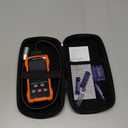 Natural Gas Detector with 18-Inch Gooseneck, Gas Leak Detector for Home, Gas Sniffer with Temp/Humidity, Audible & Visual Alarm, Locating The Source Like Propane Methane for RV (Includes Battery x6)