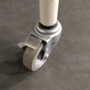 EnduraSteel Stainless Steel Mobile Prep Table with Powdrr-Coated Mild Steel Frame 6 ft x3'9 ft