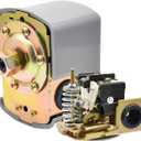 40-60 PSI Water Pressure Switch for Well Pump, 110V 230V Well Pump Pressure Control Switch, Adjustable Differential Double Spring 1/ 4" Female NPT Water Pump Pressure Switch