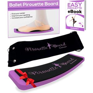 Ballet Spin Turn Board for Dance - Pirouette Board for Figure Skating - Training Equipment for Dancers - Make Your Turns, Pirouette and Balance Better - Training Practicing Tool Releve Platform
