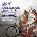 Power Crunch Protein Wafer Bars, High Protein Snacks with Delicious Taste, Chocolate Chip Cheesecake, 1.4 Ounce (12 Count)