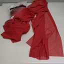 Burgundy Wedding Arch Draping Fabric 1 Panel 30'' x 20FT Red Drapes Sheer Fabric Backdrop Curtains for Christmas Wedding Ceremony Birthday Party Bridal Shower Decoration