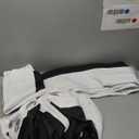 Greyish White Blackout Curtains 84 Inch Length 2 Panels for Living Room, Thermal Insulated 100% Light Blocking Soundproof Grommet Window Curtains for Bedroom with Liner, Each 42 Inch Wide