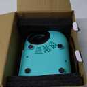 20PSI Paddle Board Pump-Portable Electric SUP Air Pump, Dual Stage Inflation & Deflation SUP Pump, 110W Paddleboard Pump with Auto-Off Function & 12V DC Car Connector for Paddle Board, Kayaks (turquoise)