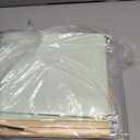 Dispowreath 24 Hanging File Folder with Acrylic Organizer for Letter/a4 Size Desktop Clear File Storage Box with Handles for Home Work Office Use(Colorful,Classic)