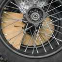 2.50-14 60/100-14 Front 3.00-12 80/100-12 Rear Rim Wheel Tires With 12-15mm Bearing for 50cc 90cc 110cc 125cc SSR125 TTR110 PW80 CRF70 KLX110 Apollo TaoTao DB14 Coolster Pit Bike Motorcycle