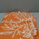 Horaldaily Fall Tablecloth 60x120 Inch Rectangular, Thanksgiving Autumn Harvest Orange Wild Flowers Table Cover for Party Picnic Dinner Decor