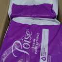 Poise Incontinence & Postpartum Pads for Bladder Leaks, 4 Drop Moderate Absorbency, Long Length, 108 Count, Packaging May Vary
