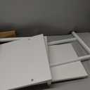 KENSONE 40"/48" Foldable Mini Trampoline, Indoor Trampoline for Kids, Adults Indoor/Garden Workout, Fitness Rebounder with Adjustable Foam Handle, Max Load 330/450 lbs (Black)