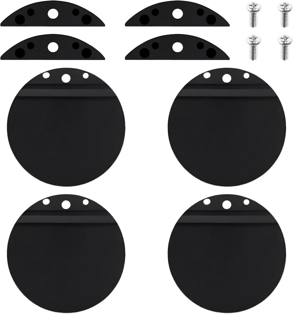 ETZ 4 Pack 1-1/2" Scupper Flapper Replacement Kit Boats Scupper Drain Valves Fit for TH Mar-ine FSRK-3-DP 2" Overboard Boat Scupper for Boats Stainless Steel and Plastic Boat Hull Flapper Repair Kit