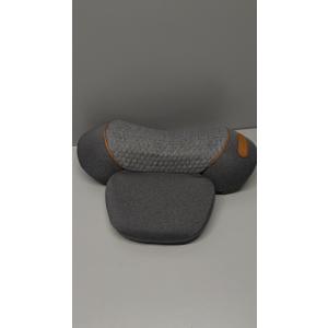 3-in-1 Neck Massager Pillow, Neck Massager for Pain Relief Deep Tissue, Massage Pillow with Heat, Vibration & Airbag Traction, 3D Ergonomic Cervical Hump Corrector Massage for Home Office