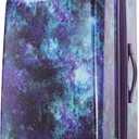 American Tourister Moonlight Hardside Expandable Luggage with Spinner Wheels, Cosmos, Checked-Large 28-Inch