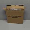 LAMU 2 Tier Lazy Susan Turntable Organizer 9.25'' Rotating Spice Rack Organization for Cabinet, Kitchen, Pantry, Countertop, Bathroom, Vanity, Medicine Cabinet Organizer, Clear