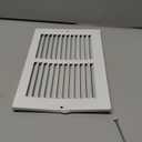 Howeall 10"W x 6"H [Duct Opening Size] Steel Return Air Grille, Air Return Vent Cover for Ceiling and Sidewall - HVAC Air Vent Covers - [Outer Dimensions: 11.75"W x 7.75"H]
