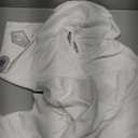 Kids Girls Princess Costume Halloween Deluxe Cosplay Dress with Belt (Medium, White)