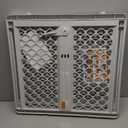 MYPET Universal Pet Gate: 26 - 42 Wide Dog Gate for Doorways with Pressure Fit or Swinging Door Hardware Mounting Types Included: 26" Tall; Gray