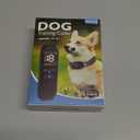 Dog Training Collar, Dog Shock Collar with Remote Control, 2500FT and 4 Training Modes Beep, Vibration, Electric Shock, IP67 Waterproof Rechargeable E-Collar for All Breed (1 Pack)