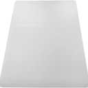 Amazon Basics Office Chair Mat for Low Pile Carpeted Floors, Clear Plastic with Studded Grips, 46" x 60", for Home or Office
