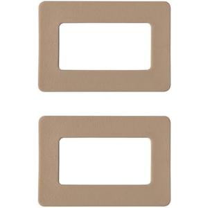 2 Pcs Tan Rear Window Switch Trim Repair Fix, Window Switch Repair Button Cap Cover Fit for 2000-2002 Silverado,NBS Silverado, Escalade,Escalade EXT, Yukon,Yukon XL, Tahoe, Sierra, Avalanche, Suburban