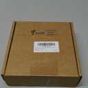 TecUnite 50 Pcs Christmas Paper Honeycomb Ornaments for Tree Vintage 3D Mini Glitter Edge Paper Christmas Ornament Honeycomb Tree Hanging Neutral Boho Holiday Xmas Party Decoration(White, Green)