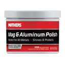 Mothers Mag & Aluminum Polish, 10 oz.  Brilliant Shine, Easy to Use, for All Uncoated & Unplated Metals Including Aluminum Wheels, Stainless Steel Trim and Exhaust Tips, Brass & More (05101)