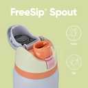 Owala FreeSip Insulated Stainless Steel Water Bottle with Straw for Sports, Travel, and School BPA-Free Sports Water Bottle, 32 oz, Beach House