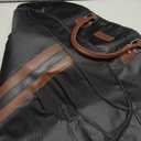 BALEINE Travel Garment Bag, Travel Suit Bag for Men, 42'' Waterproof Carry on Garment Bag for Hanging Clothes, Garment Duffel Bag for Travel Business (Black)