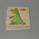 Wooden Puzzles for Toddlers 1-3, Pack of 8 Toddler Animal Puzzles Ages 2-4, Montessori Educational Animals Jigsaw Puzzles Christmas Birthday Gift for Baby Girl Boy Ages 1 2 3 4 Year Old