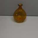 10 Inch Glass Transparent Vase Orange Nordic Flower Bottles for Wedding Living Room Home Decoration