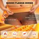 HONGTEYA Plus Size Fleece Lined Tights Women (US, Alpha, 3X-Large, 4X-Large, Regular, Regular, Coffee) (Brown, XXXL)