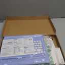 Ultra-Slim Bluetooth Keyboard with Built-in Touchpad and Mouse Portable Mini Wireless Keyboard Rechargeable 7-Color Backlit for Apple iPad iPhone Samsung Tablet iPhone Smartphone iOS Android Windows