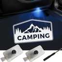 No Fade Car Door Lights Logo, Led Puddle Lights Car Accessories Compatible with Forester Outback Ascent Legacy XV-2PCS