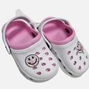 TG Smiley Face Charm Clog ,Size 9