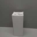 DRomance LED Flameless Flickering Window Candles with 10-Key Remote and Timer, Battery Operated Ivory 11" Realistic 3D Wick Purple Flame Christmas Thanksgiving Decor Candles(Set of 6, Gold Holders)