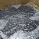 Elastic Polyethylene Drum Covers, Snug Fit, Easy Application and Removal, Durable, Protection Against Contaminants (30 Gallon/24" Clear, 25)