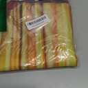 Qian 7x5FT Vinyl 3D Rendering Theater Stage Theme Photography Backdrops Golden and Red Curtains Photo Studio Props Vinyl Background for Wedding Birthday Party Decoration Banner