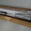 LazBlinds Cordless Cellular Shades, No Tools No Drill Blackout Honeycomb Shades Pleated Blinds for Windows, 22.5'' W x 48'' H, Silver White