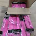 Assorted Bright Pink Plastic Cutlery (Pack of 12) - Elegant, Durable & Disposable Party Supplies for Every Occasion