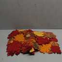 Fall Placemats Set of 6 Thanksgiving Place Mats Fall Autumn Maple Leaf Embroidered Placemats 11 x 17 Inch Thanksgiving Table Place Mats Decorations for Home Dining Kitchen Autumn Harvest