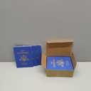 30 Pcs Blank Passport Notebook Blue Passport Book Fake Passport Travel Journal Sticker Collection Book for Kids School Projects World Travel Pretend Activity Party Favors, 5.51x3.9 Inch