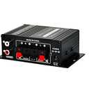 12V 400W Aluminum HiFi Audio Amplifier Car Stereo Mini Power Amplifier, Stereo Audio Amplifier for Home Cars, Motorcycles