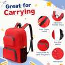 Patelai 48 Pack 17 Inch Colorful Backpacks Bulk for Kids,Bright Colors, 18 Inch