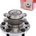 FKG 512257 Rear Wheel Bearing Hub Assembly fit for 2006-2011 Honda Civic ABS Models LX DX GX Only 1.8L, 5 Lugs