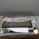 Roundhill Furniture Athens Contemporary Wood Shelf Side Table, Weathered Espresso