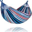 SUNCREAT Hammock Replacement for Stand, Double Hammock Without Stand, Ocean Stripes